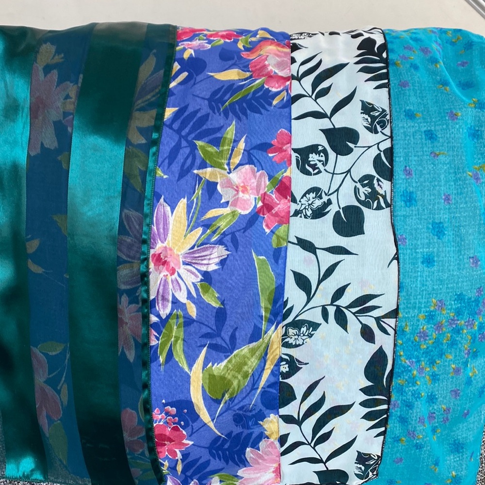 4 Assorted Colored Sheer Scarves